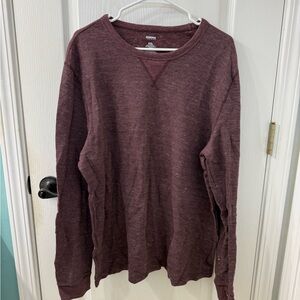 Sonoma Burgundy Knit Top